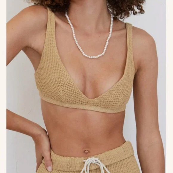 DONNI. Other - NWT DONNI. Waffle Bralette and Pants Set Small